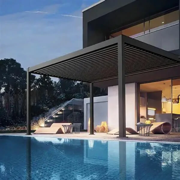 Poolside Pergola