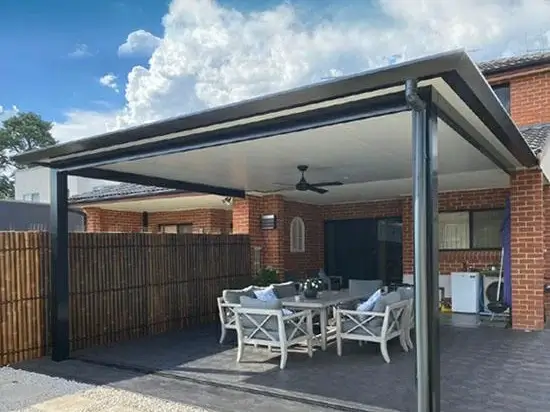 Small pergola structure that may qualify as exempt development in Sydney
