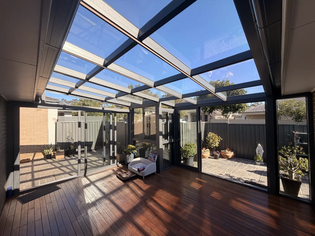 Sunroom in the New Southwest area, July 29th.