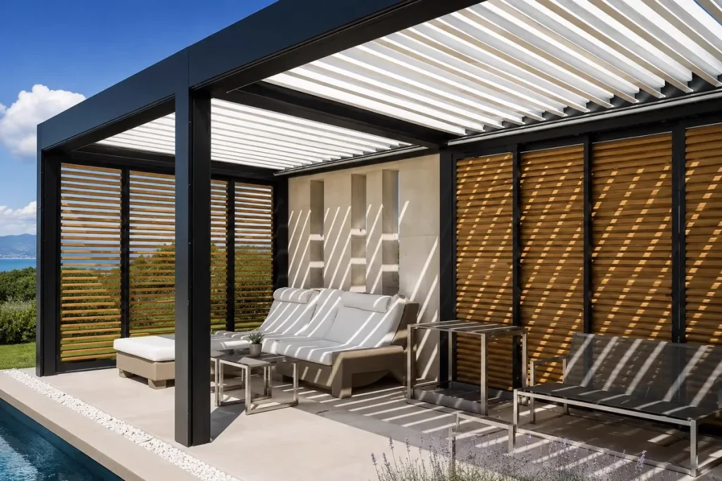 australian pergola patio exterior