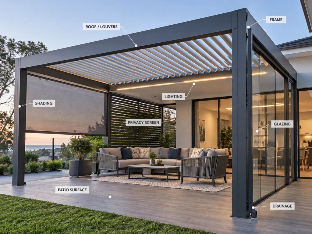 best pergola patio materials australia